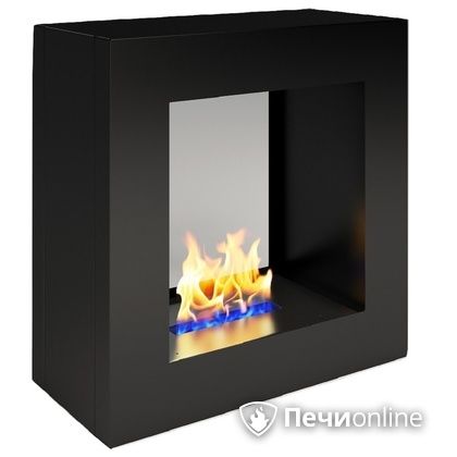 Биокамин ЭкоЛайф Cube black burgundy в Абакане